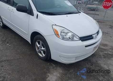 2004 Toyota Sienna Le z USA, uszkodzony, nr VIN 5TDZA23C44S191415